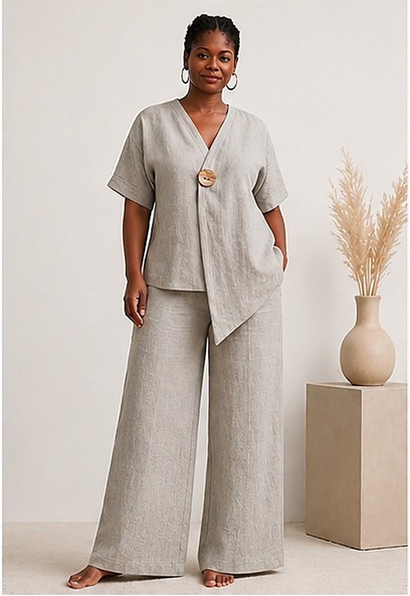 Ensemble Kimono Beige